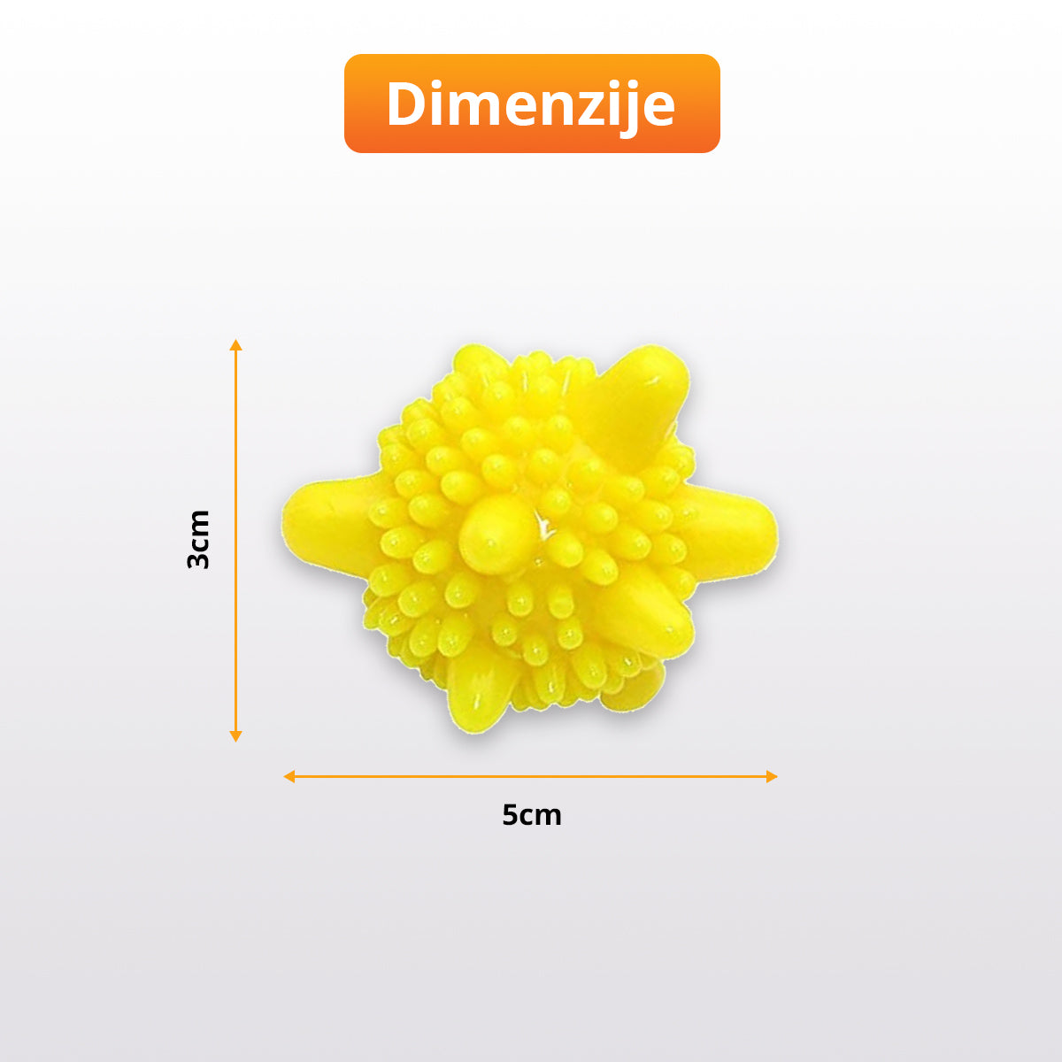 WrinkleFree - Kuglice za pranje i sušenje veša bez gužvanja (12 komada)