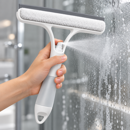 GlassMate - 2u1 brisač za stakla sa pumpicom