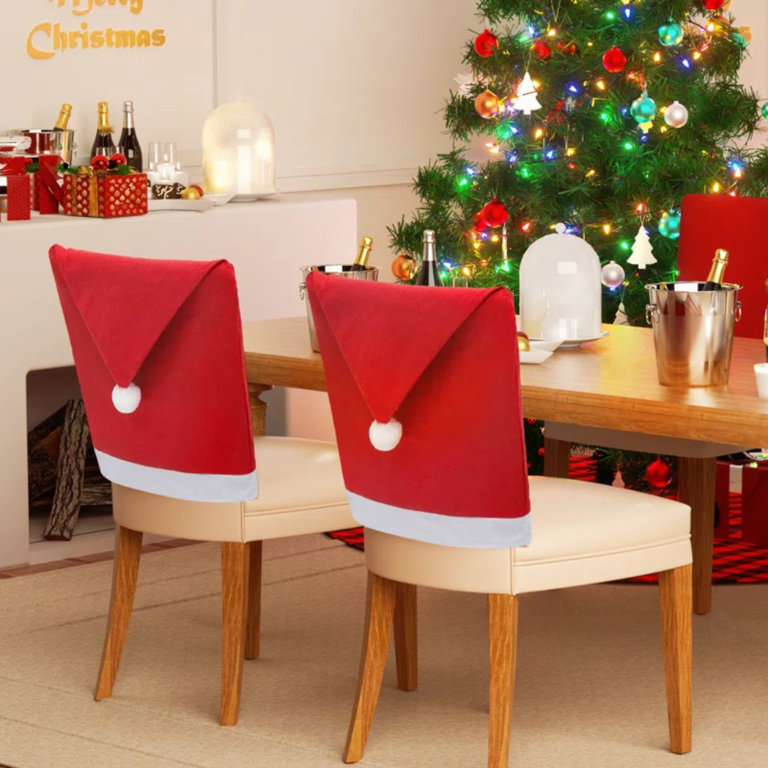 ChairSanta - Praznične navlake za stolice (4 komada)