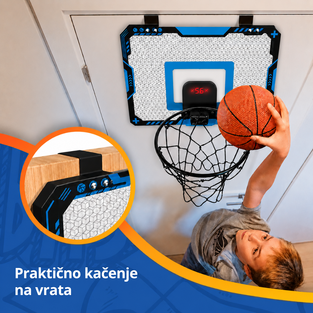 DoorHoop - Sobni koš sa digitalnim brojačem poena V2