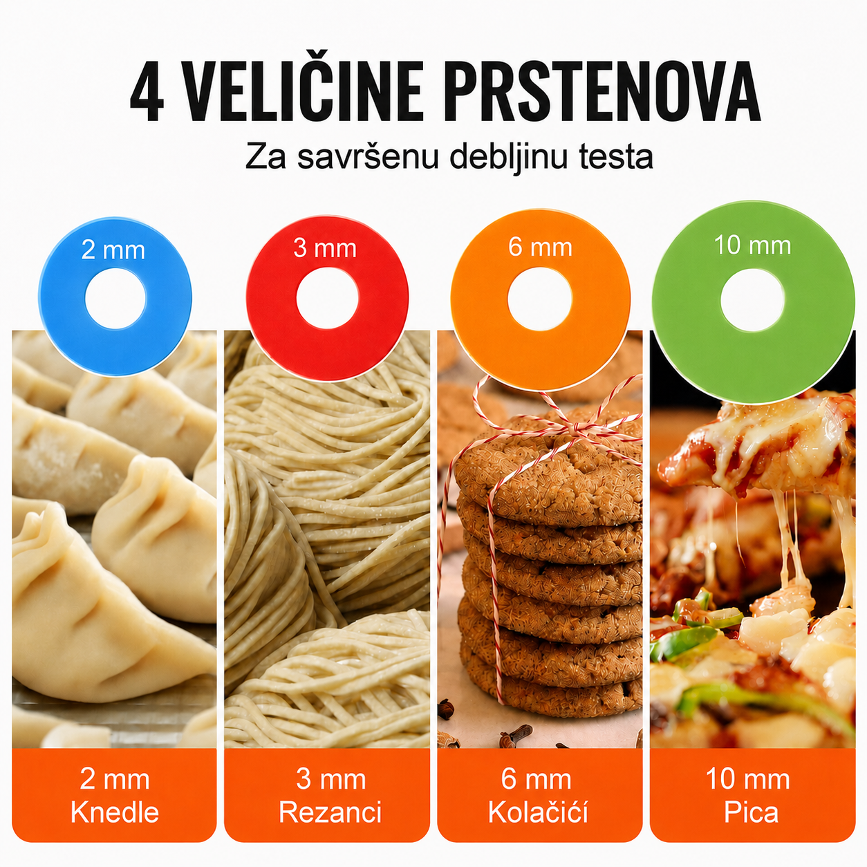 DoughPro - Podesiva oklagija za kolače i testo
