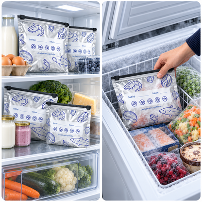 FreshBag - Aluminijumske kese za čuvanje hrane (30 komada)