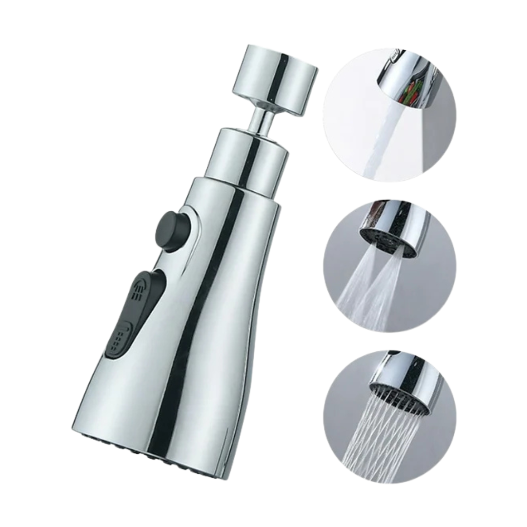 TurboTap - Nastavak za slavinu sa 3 režima mlaza