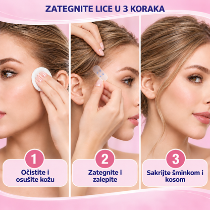 LiftUp - Nevidljive trakice za zatezanje lica (40 komada)