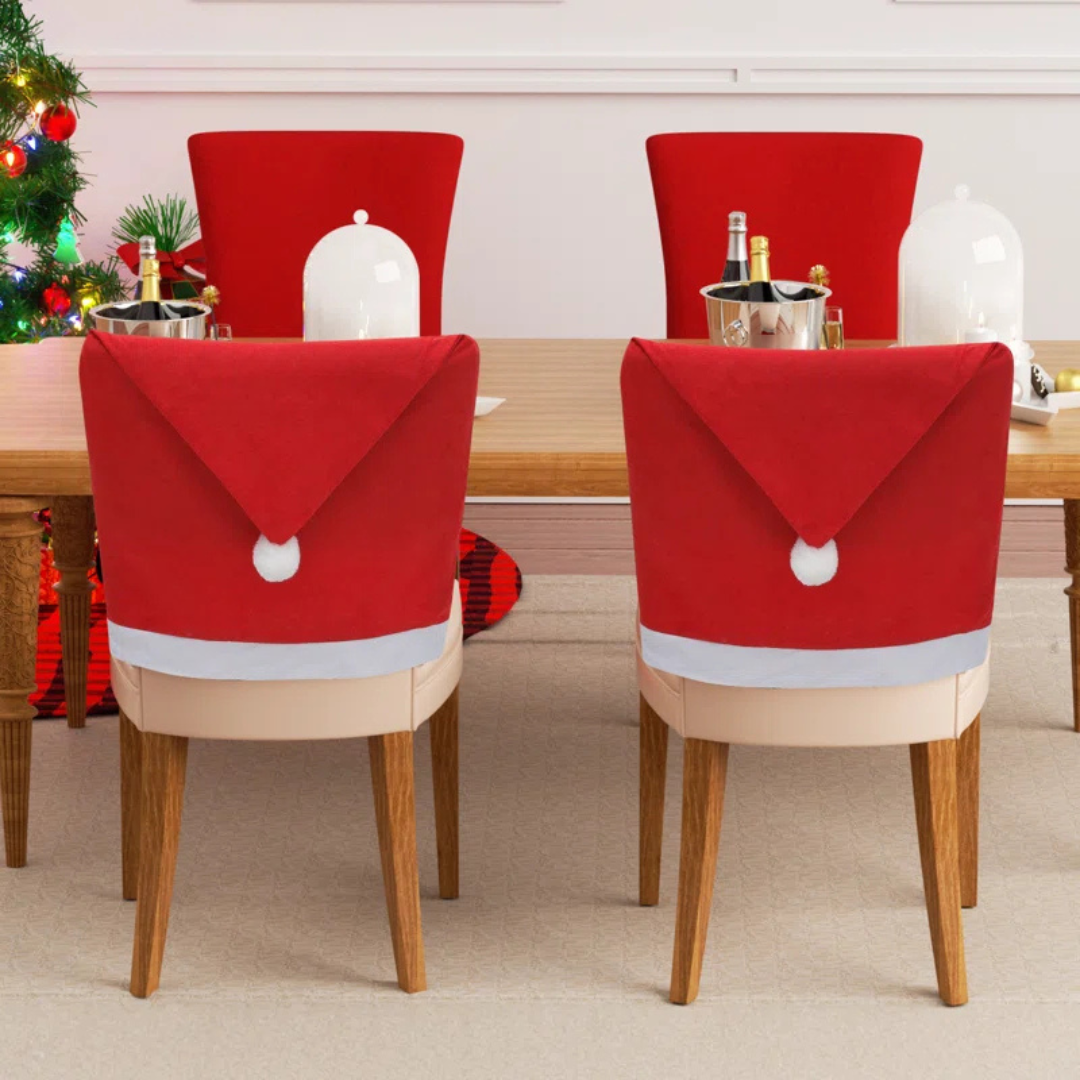 ChairSanta - Praznične navlake za stolice (4 komada)