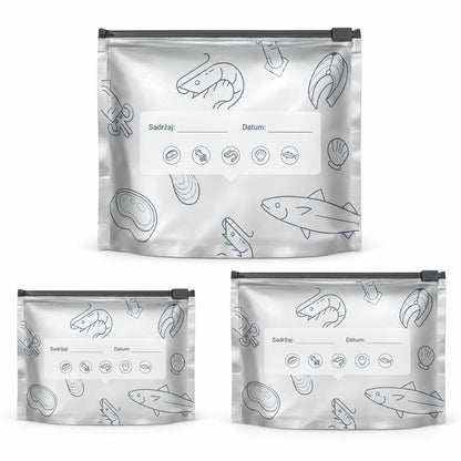 FreshBag - Aluminijumske kese za čuvanje hrane (30 komada)
