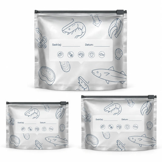 FreshBag - Aluminijumske kese za čuvanje hrane (30 komada)