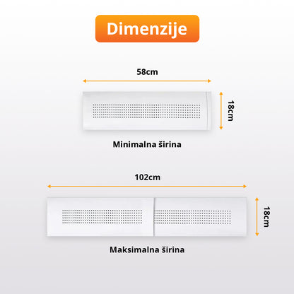 AirWay - Podesivi usmerivač vazduha za klimu