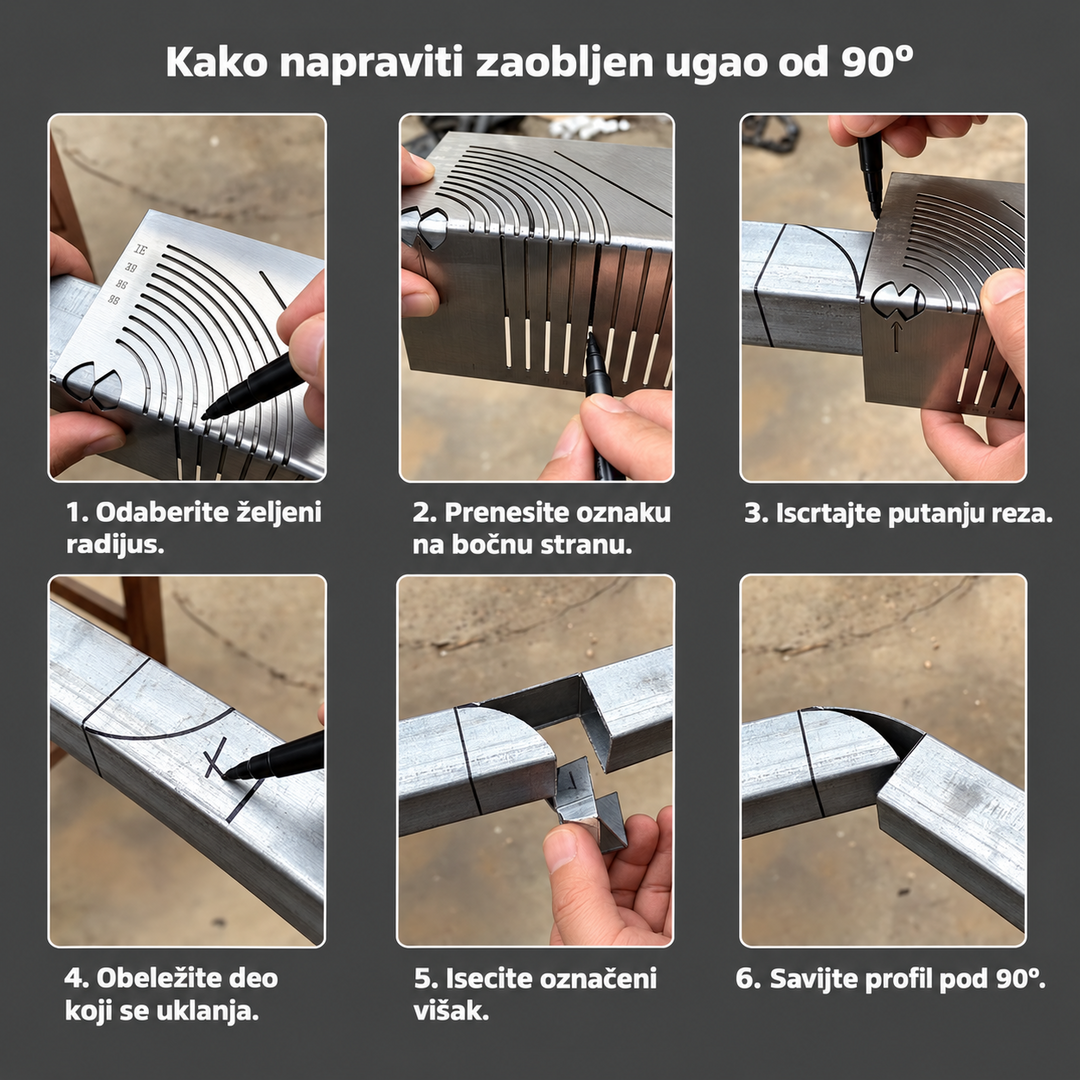 CutGuide - Šablon za precizno sečenje cevi