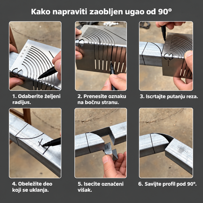 CutGuide - Šablon za precizno sečenje cevi