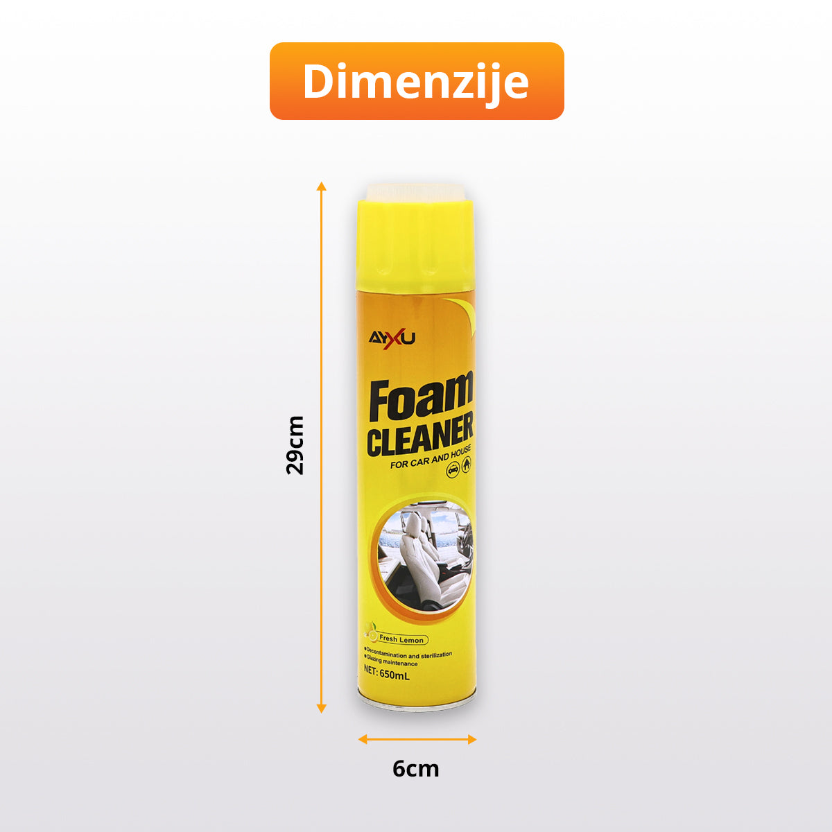 FoamCleaner - Višenamenska aktivna pena za čišćenje