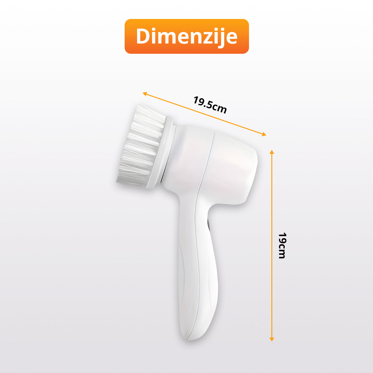 HandyClean - Bežična rotirajuća četka za detaljno čišćenje