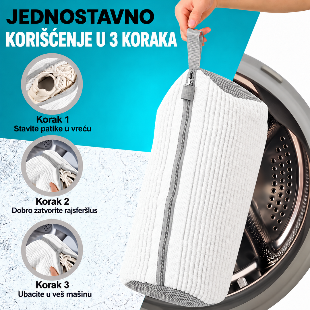 ShoeWash - Mikrofiber vreća za pranje obuće