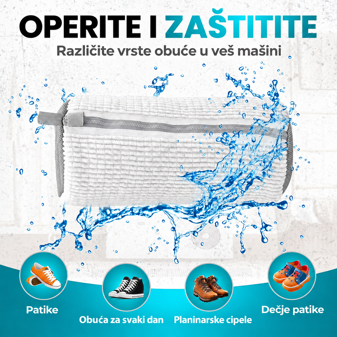 ShoeWash - Mikrofiber vreća za pranje obuće