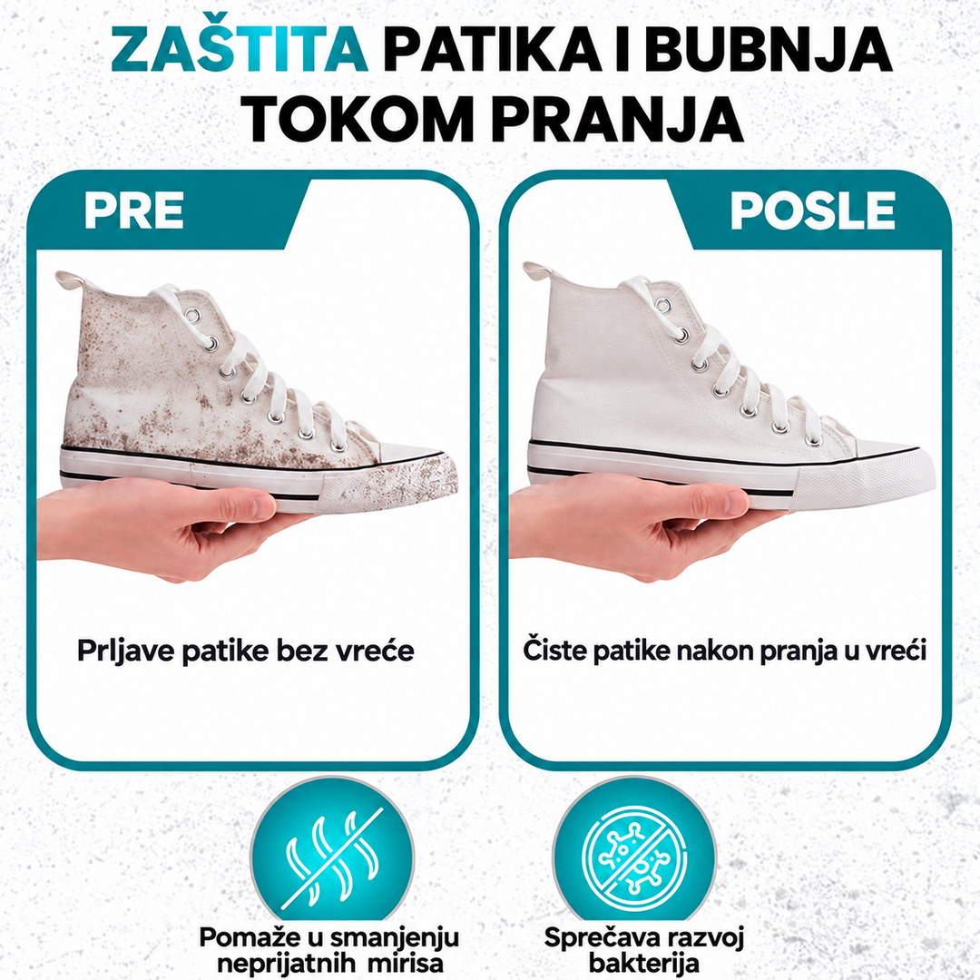 ShoeWash - Mikrofiber vreća za pranje obuće