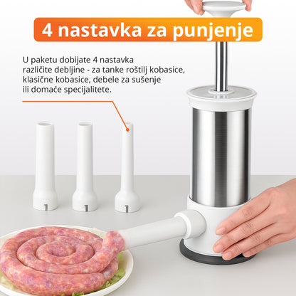 StuffMaster - Punilica za kobasice za kućnu upotrebu