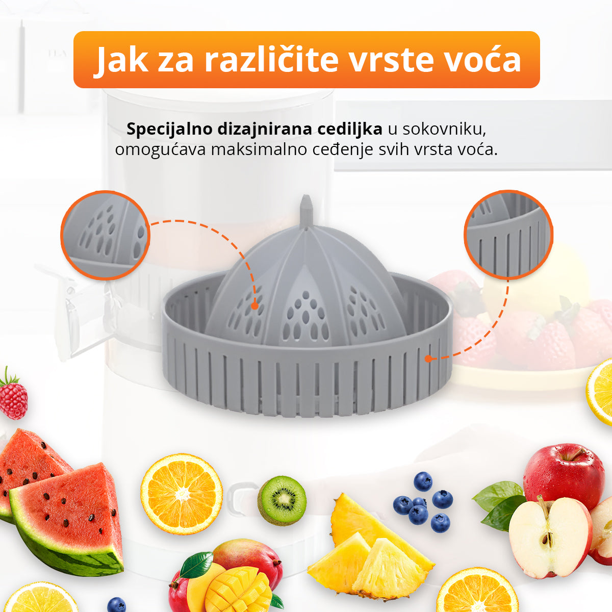 VitaPress - Bežični sokovnik za lako ceđenje voća