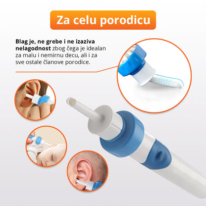 EarVac - Električni uređaj za usisavanje voska iz ušiju