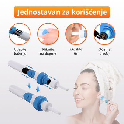 EarVac - Električni uređaj za usisavanje voska iz ušiju