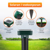 MoleRepel - Solarni ultrazvučni rasterivač krtica i ostalih štetočina (2 komada)