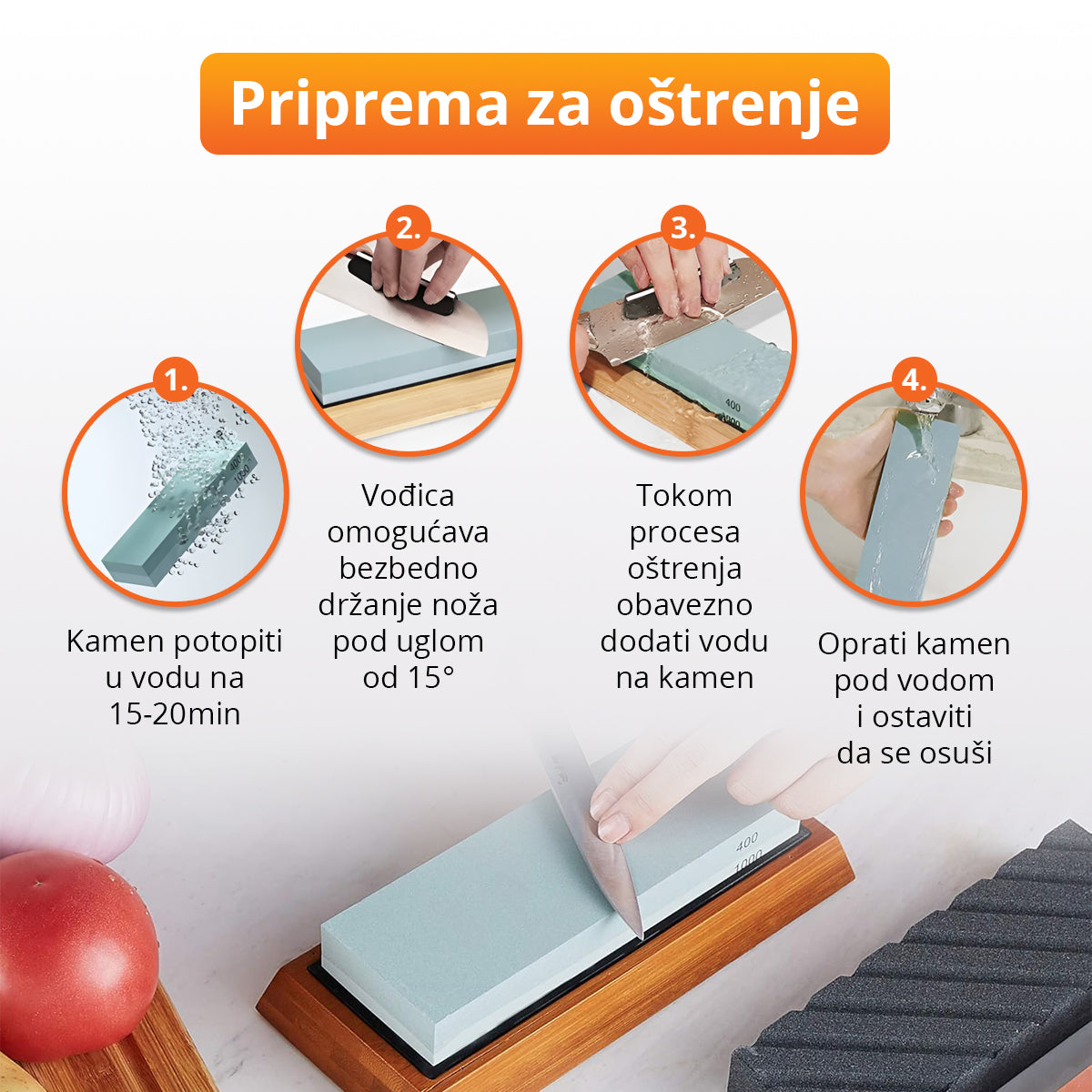 SharpPro - Profesionalni kamen za oštrenje noževa