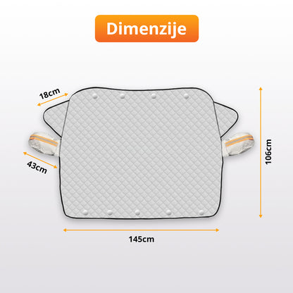 WinterShield - Zaštita za šoferšajbnu i retrovizore od snega i leda